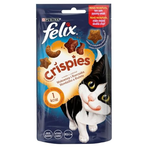 NESTLE POLSKA Delicia Felix Trockenfutter für Katzen 45 g Crispies Wo owina Kura 8