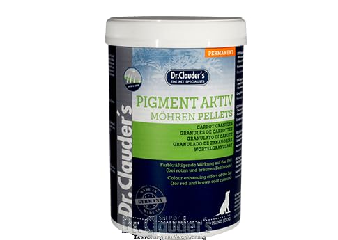 Dr. Clauders Pigment Aktiv Möhren Pellets 600g für Hunde