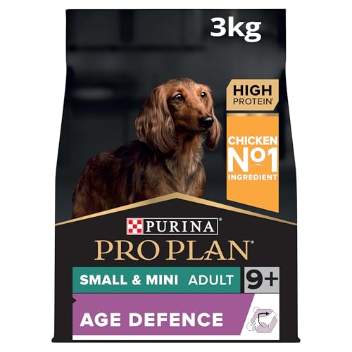 Pro Plan Small Mini Adult Age Defence 9 Hundefutter trocken reich an Huhn 1er Pack 1 x 3 kg