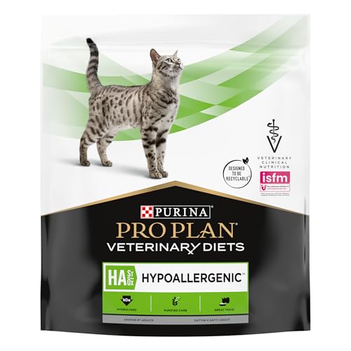 PURINA PRO PLAN Veterinary Diets HA Hypoallergenic 325 g Diät-Alleinfuttermittel für Kitten und ausgewachsene Katzen Zur Minderung von Nährstoffintoleranzerscheinungen