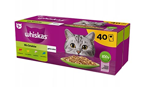 Whiskas Sortierte Auswahl Nassfutter für Katzen 40 x 85 g