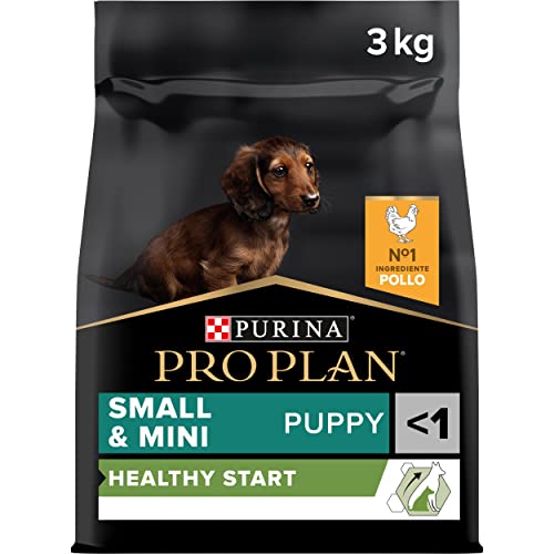 Purina Pro Plan Small Puppy Start Futtermittel für kleine Hunde Mini Welpen Junior Baby mit Huhn 4 x 3 kg