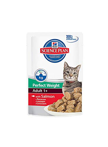 hill S SCIENCE Plan Feline Adult Perfect Weight Lachs 12 x 85 GR