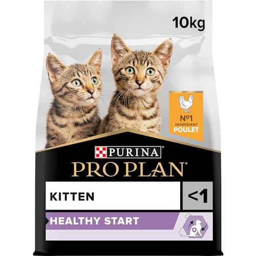 Pro Plan - Original Kitten Huhn für Katzen 10 kg Grau T Rot