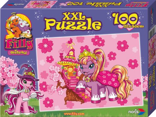 Noris 606031122 Filly Witchy XXL Xenia Puzzle 100 Teile