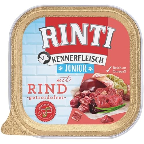 RINTI Kennerfleisch Schale Junior mit Rind 9X 300g