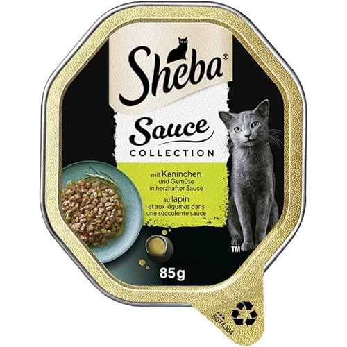 SHEBA Schale Sauce Collection mit Kaninchen und Gemüse 1 x 11 x 85g