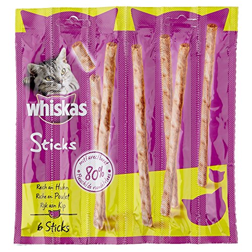 Whiskas Sticks Reich an Huhn 6 Stück 36 g