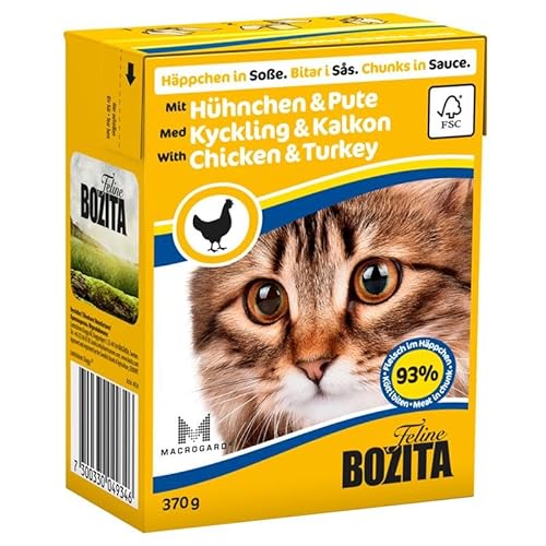 Bozita Häppchen in Soße 6 x 370 g