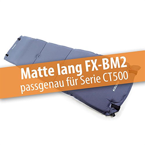 Fuxtec Bollerwagenmatte FX-BM2 aufblasbar mit Rückenpolsterung, für Bollerwagen