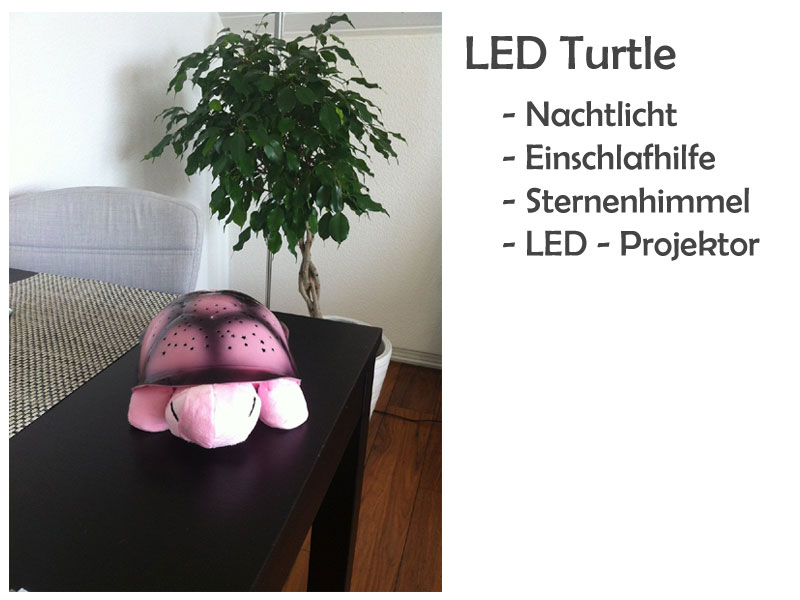 LED Turtle Einschlafhilfe